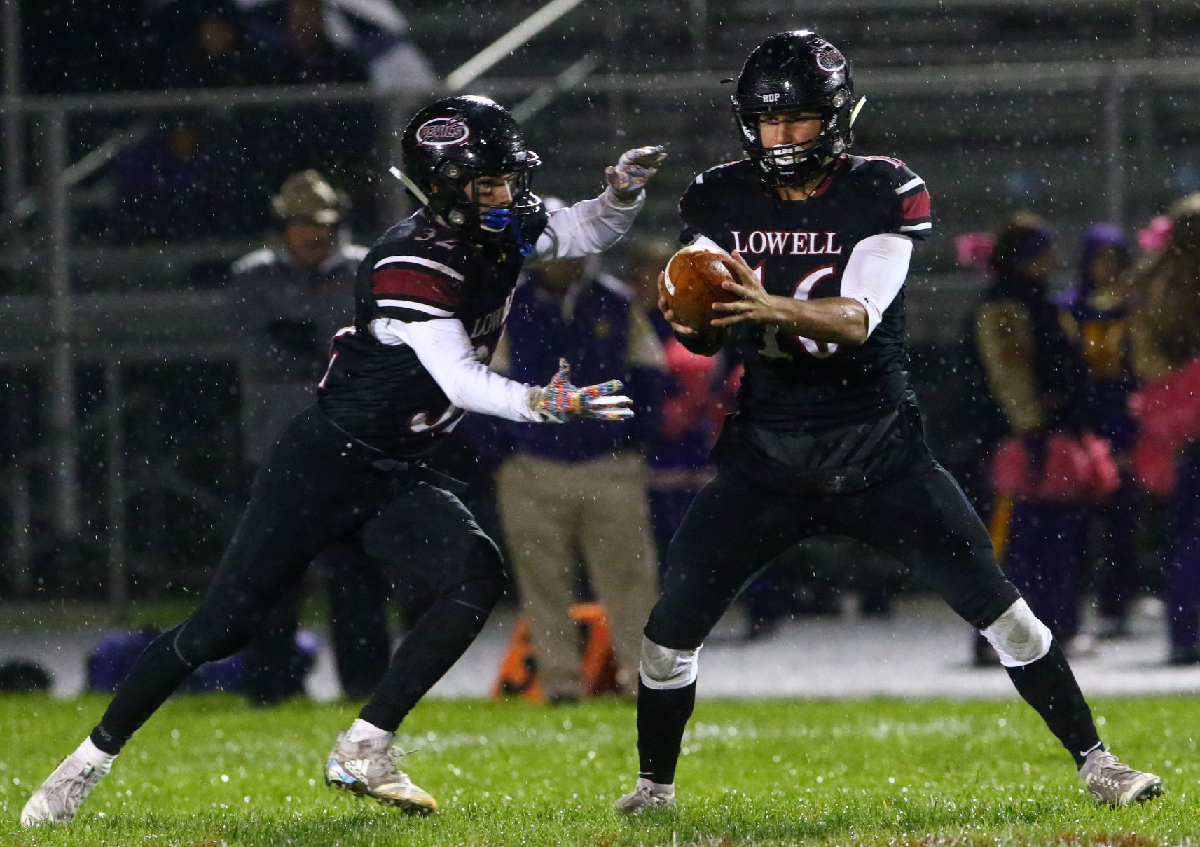 Hobart at Lowell football